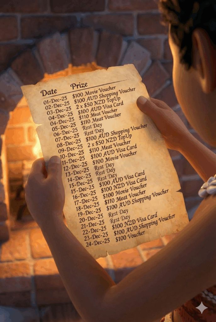 KlickEx Hauliday Christmas Giveaway Prize list